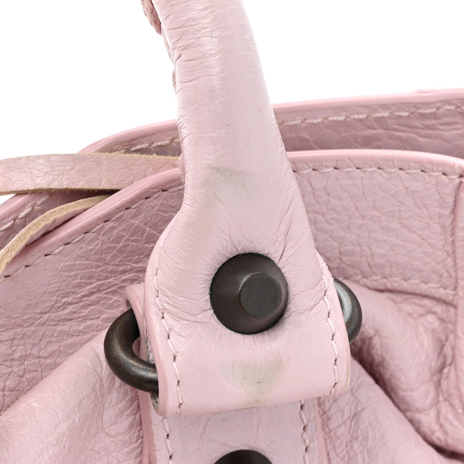 Balenciaga Agneau Classic Hardware City Rose Poudre Rose Petunia 17 of 17
