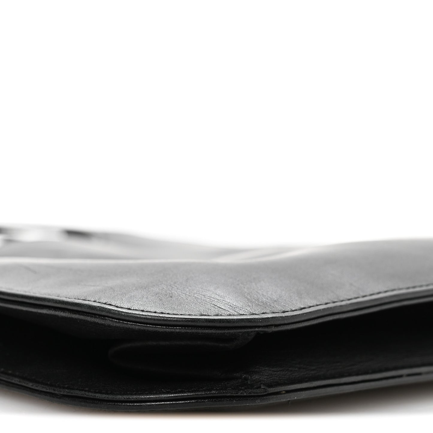 Calfskin Hobo Bag Black