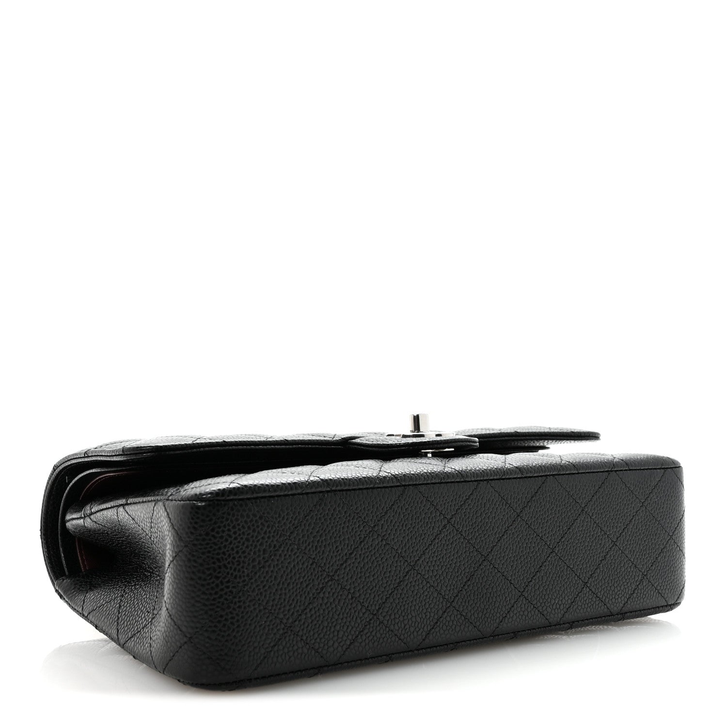 Chanel Caviar Quilted Medium Double Flap Black 4 of 10