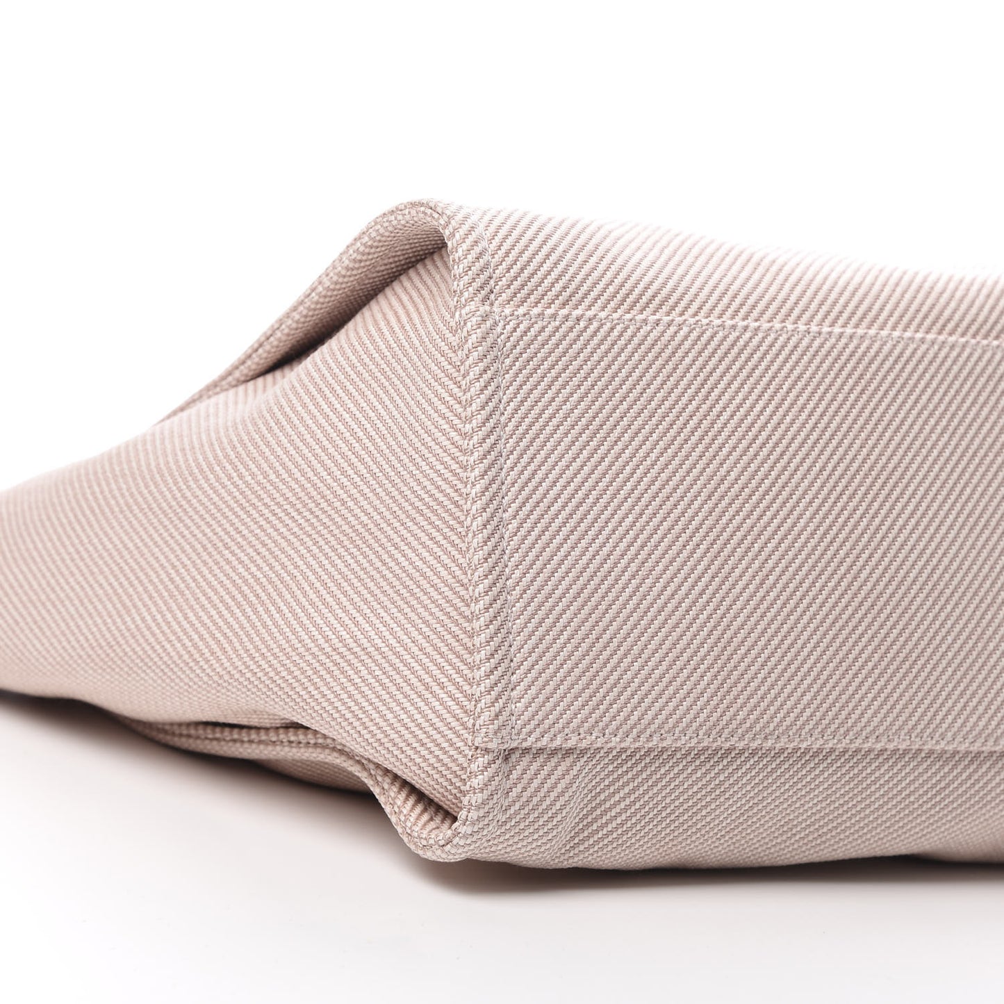 Mixed Fibers Calfskin Medium Deauville Tote Beige