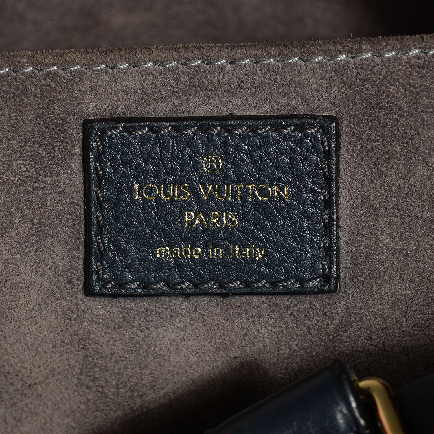 Louis Vuitton Veau Cachemire SC Bag MM Cobalt 6 of 7