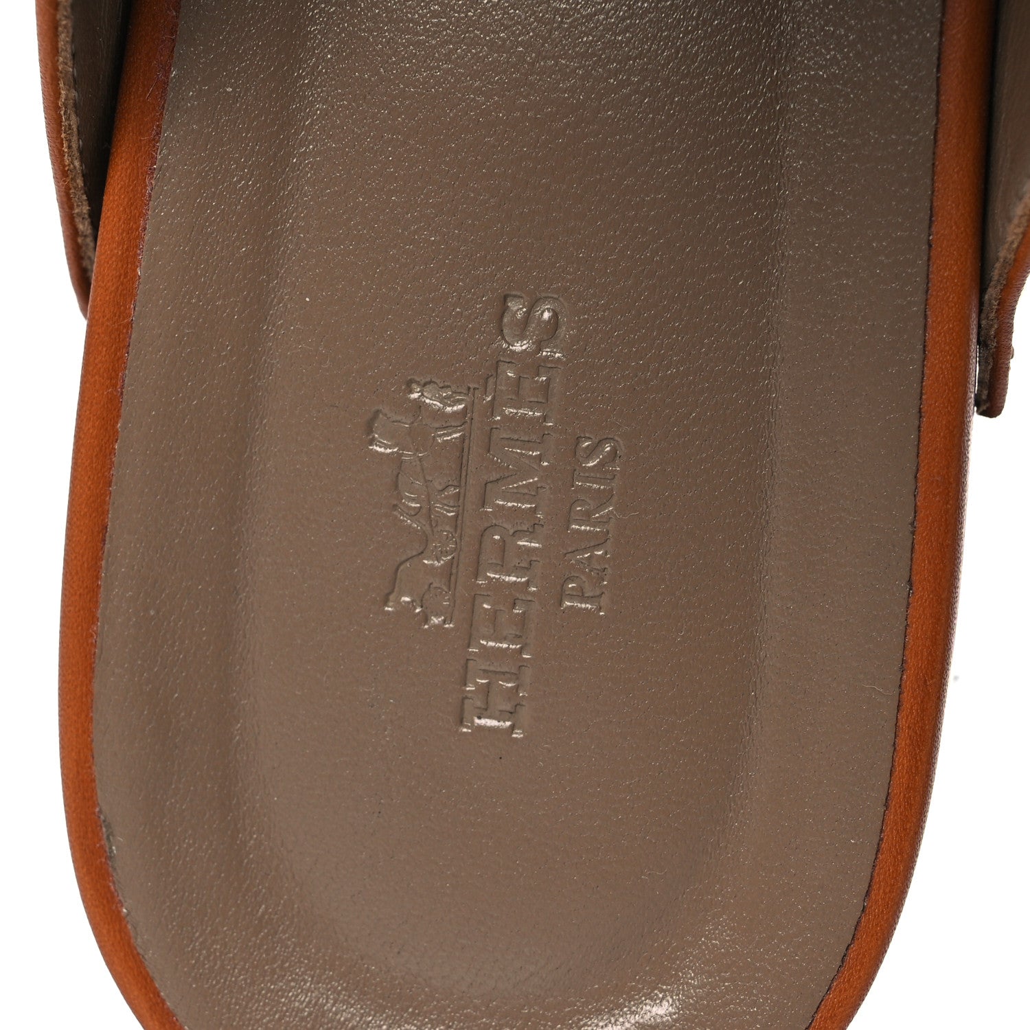 Hermes Heritage Calfskin Carlotta Mules 39 Naturel 9 of 13