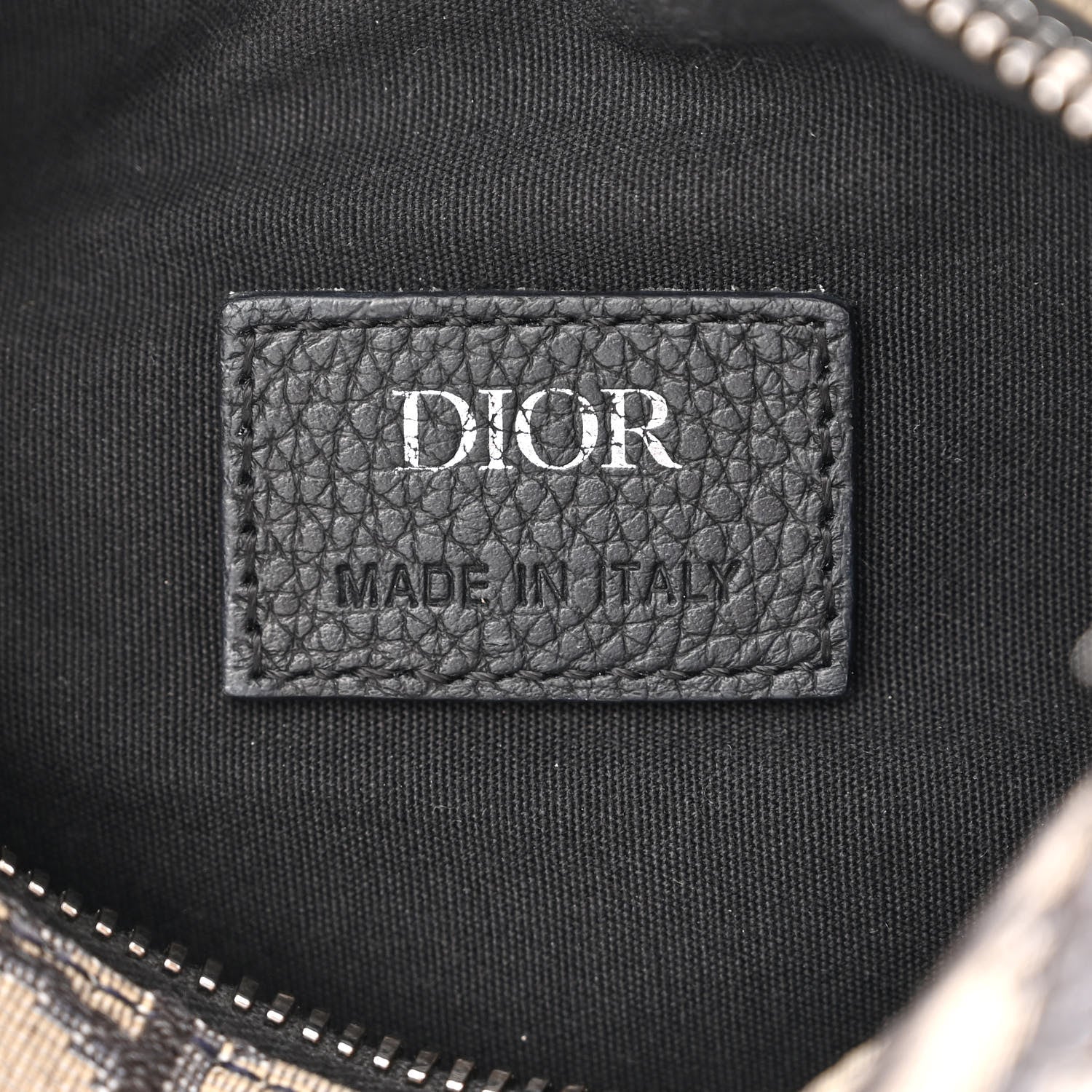 Christian Dior Oblique Mini Roller Messenger Bag Blue 6 of 12