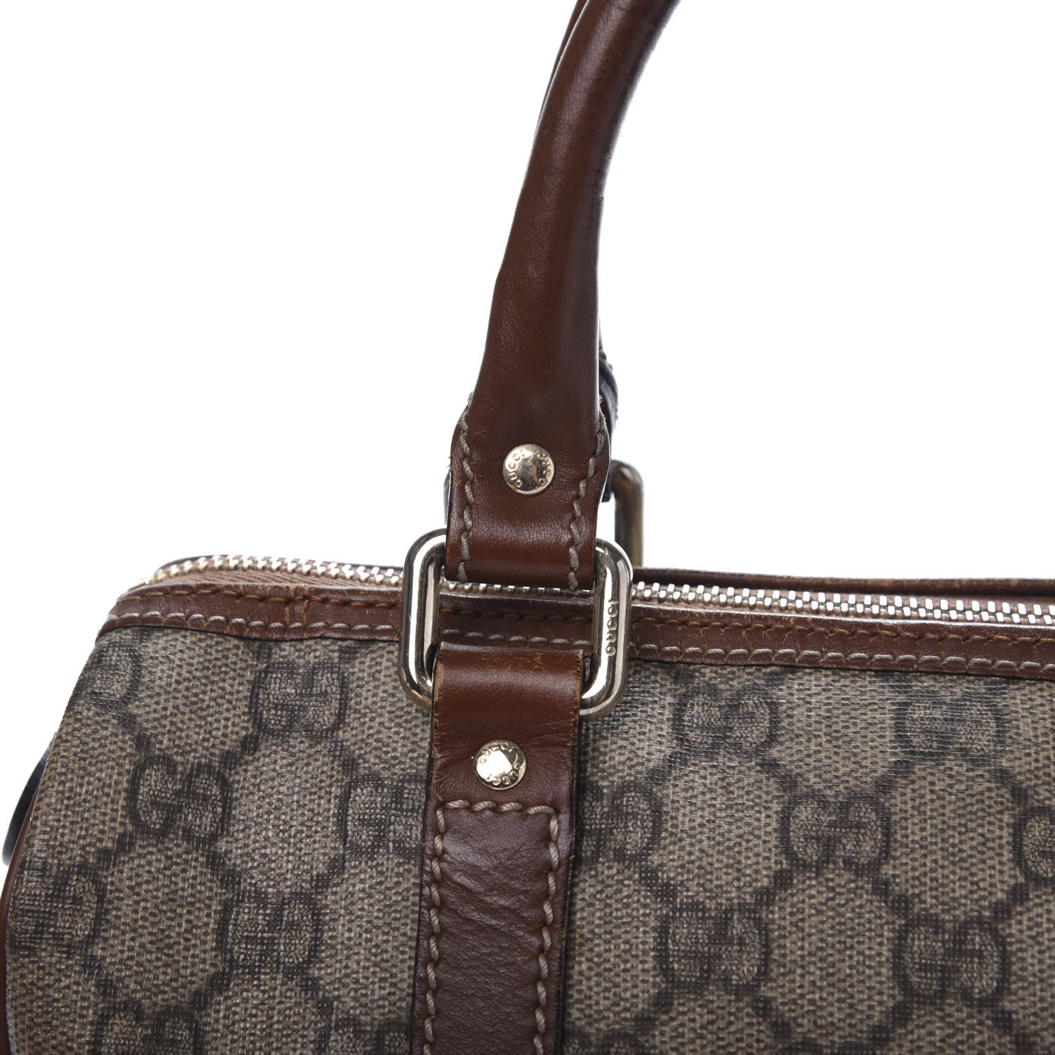 Gucci GG Plus Monogram Small Joy Boston Brown 13 of 19