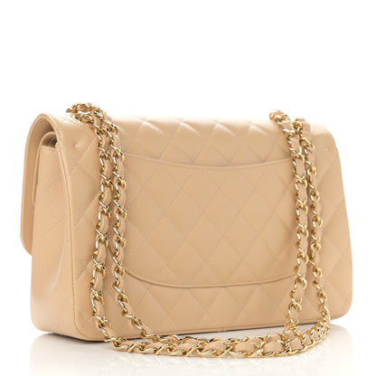 Chanel Caviar Quilted Jumbo Double Flap Beige Clair 2 of 12