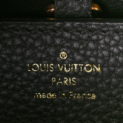 Louis Vuitton Taurillon Embellished Flower Crown Capucines MM Black 6 of 8