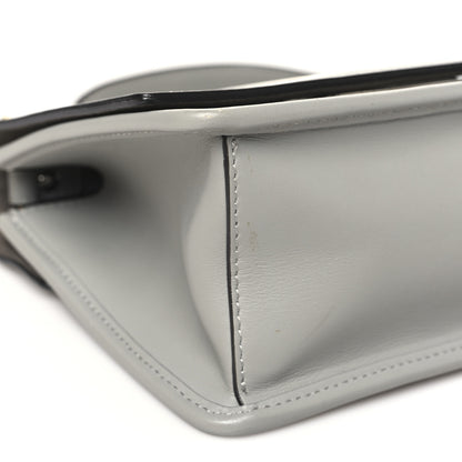 Fendi Vitello Century Opaco F is Fendi Small Kan I Shoulder Bag Ghiaccio 9 of 11