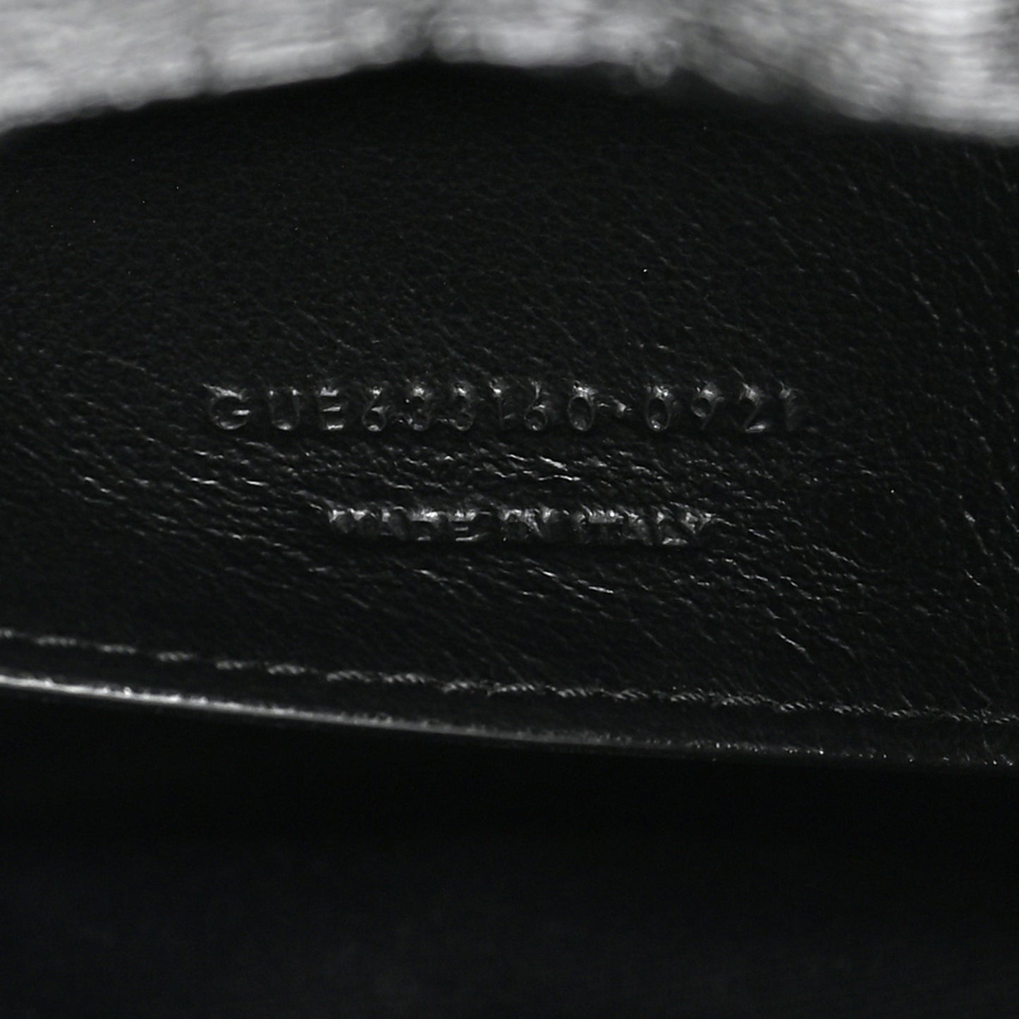 Crinkled Lambskin Matelasse Monogram Baby Niki Chain Satchel Black