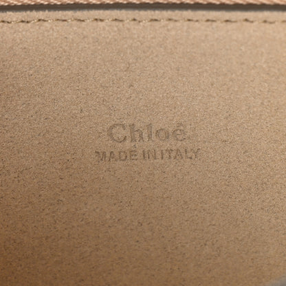 Chloe Suede Calfskin Medium Faye Shoulder Bag Tobacco 6 of 9