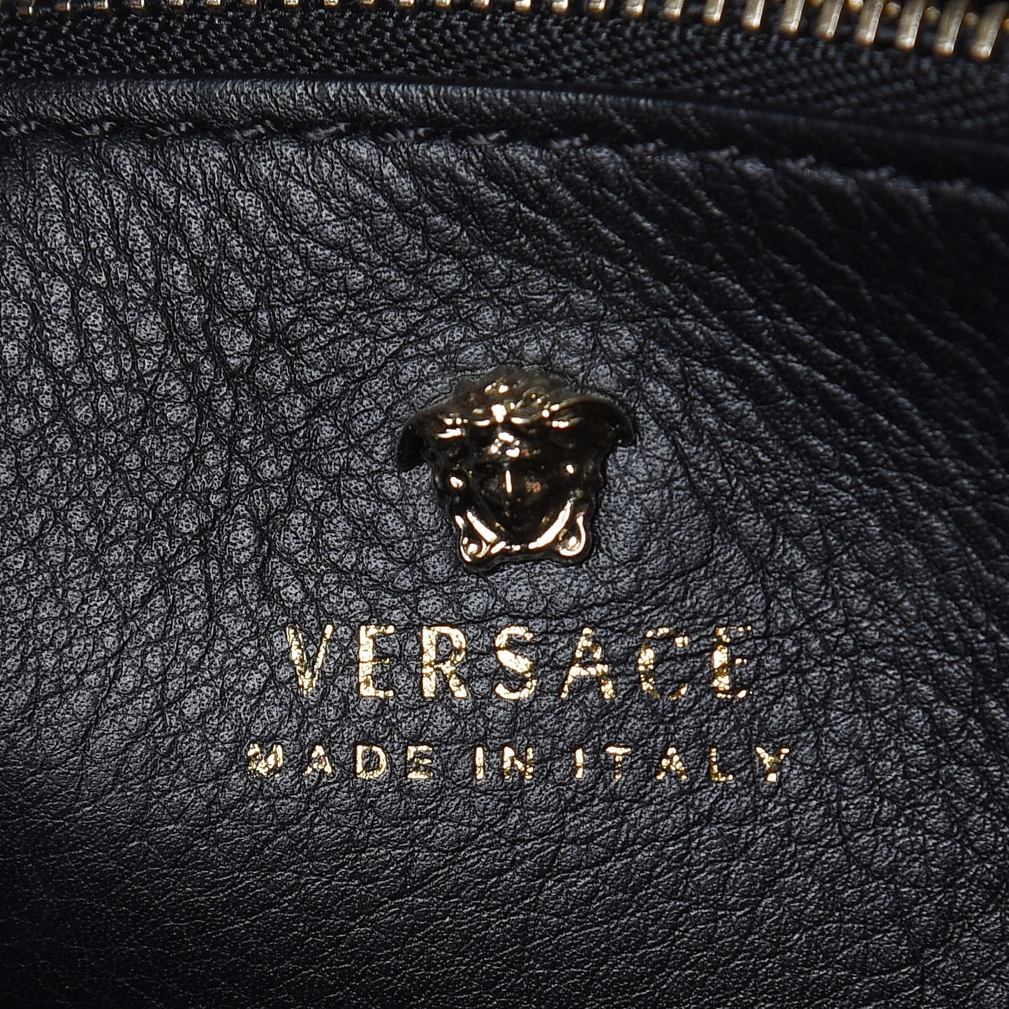 Calfskin Medium Palazzo Empire Bag Black