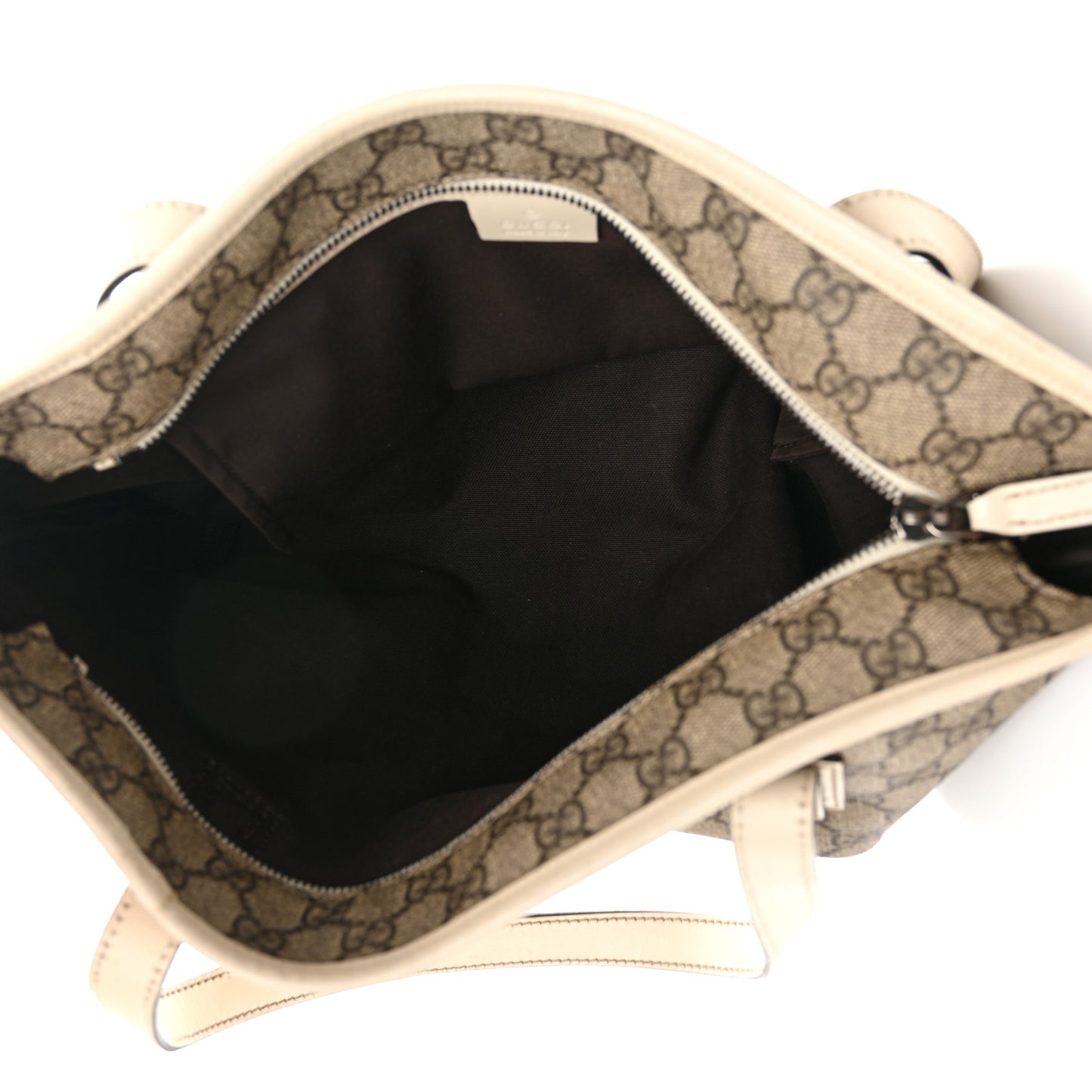 GG Supreme Monogram Small Joy Tote White