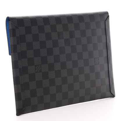 Louis Vuitton Damier Graphite Large Alpha Pochette 3 of 7