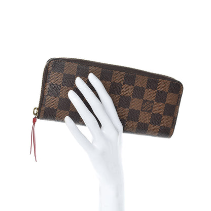 Louis Vuitton Damier Ebene Clemence Wallet 2 of 8