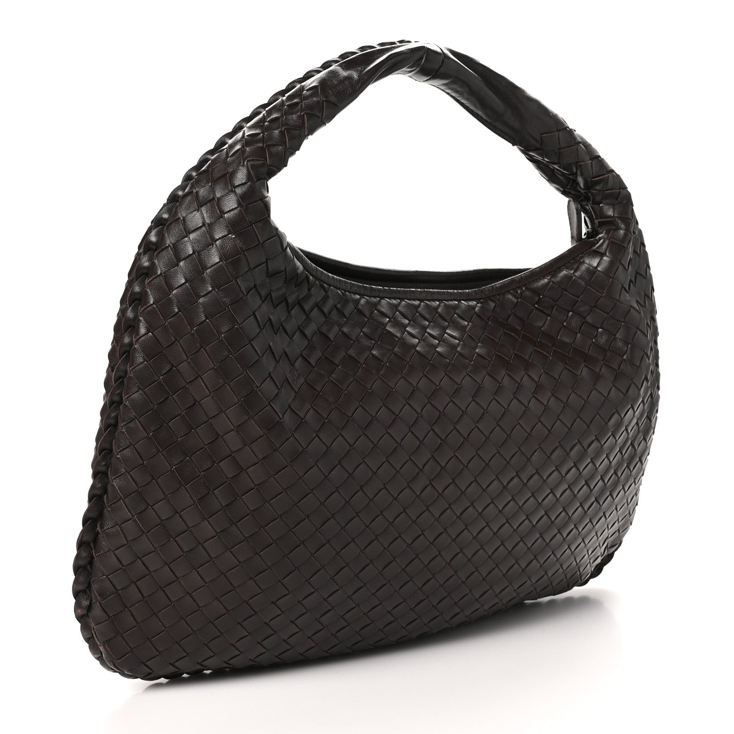 Bottega Veneta Nappa Intrecciato Medium Veneta Hobo Ebano 3 of 9