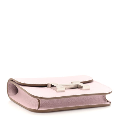 Hermes Evercolor Constance Slim Wallet Mauve Pale 5 of 10