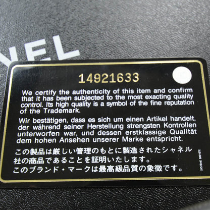Chanel Caviar Zip Around Wallet Black 5 of 8