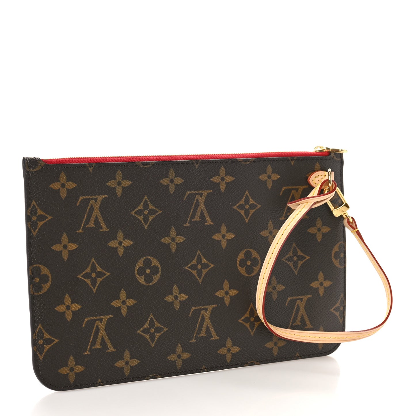 Monogram Neverfull MM GM Pochette Cherry