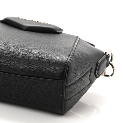 Givenchy Sugar Goatskin Nano Antigona Black 9 of 9
