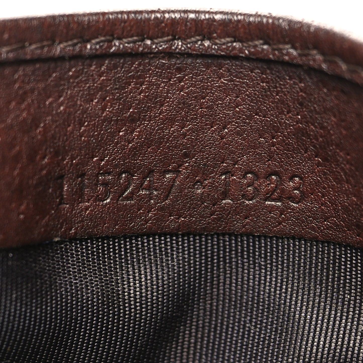 Monogram Bi-Fold Wallet Dark Brown