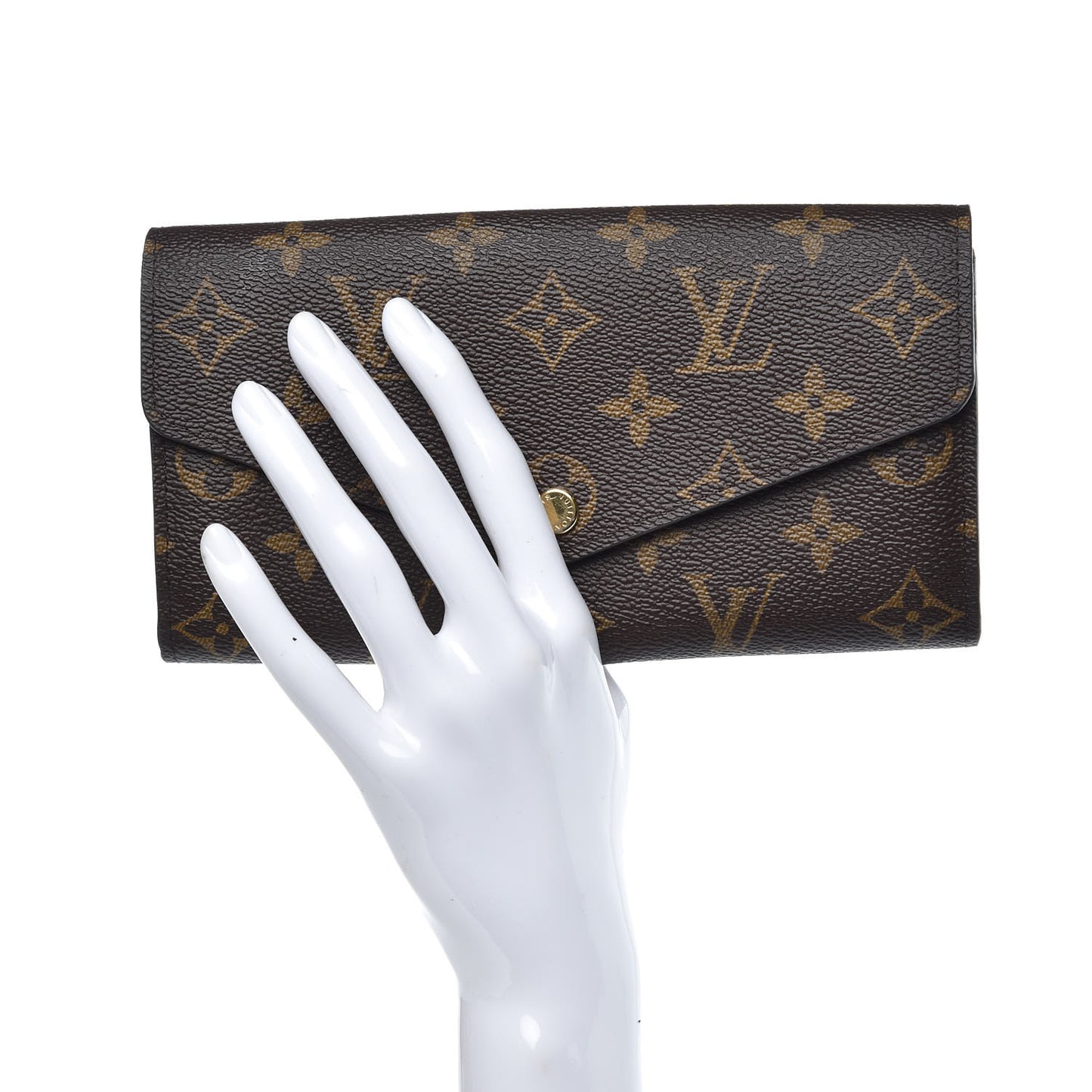 Monogram Sarah Wallet NM Rose Ballerine