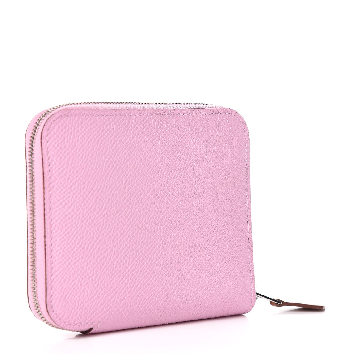 Hermes Epsom Silk'in Compact Wallet Mauve Sylvestre 3 of 8