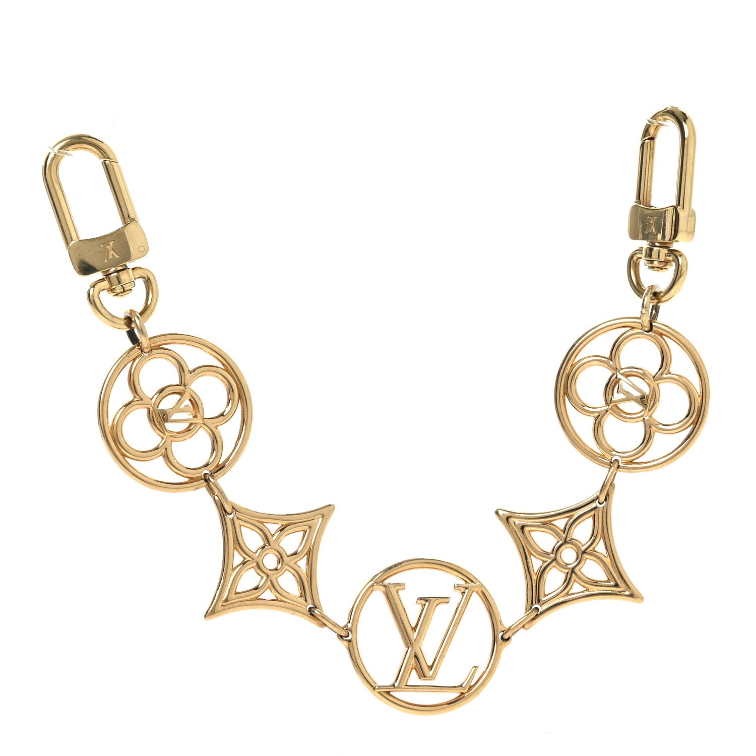 Louis Vuitton Metal Twiggy Chain Bag Charm Gold 1 of 4