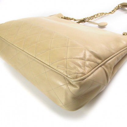 Chanel Lambskin Shopping Tote Beige 6 of 11