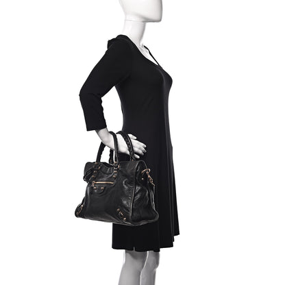 Balenciaga Agneau Giant 12 Rose Gold Hardware City Black 3 of 14