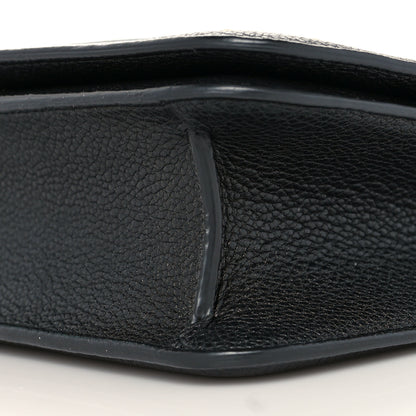 Tom Ford Grained Calfskin Small Tara Clutch Black 9 of 10