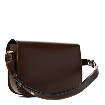 Gucci Azalea Calfskin Horsebit 1955 Shoulder Bag Brown Sugar 3 of 10