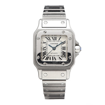 Cartier Stainless Steel 24mm Santos de Galbee Automatic Watch 1 of 5