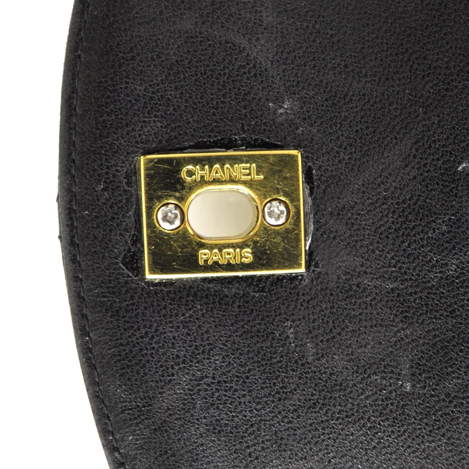 Chanel Lambskin Quilted Chain Backpack Dark Brown 7 of 9