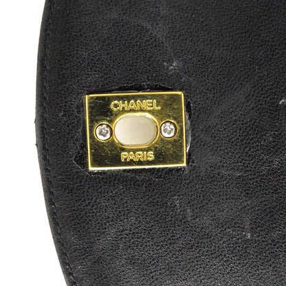 Chanel Lambskin Quilted Chain Backpack Dark Brown 7 of 9