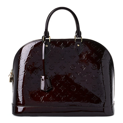 Louis Vuitton Vernis Alma GM Amarante 1 of 14