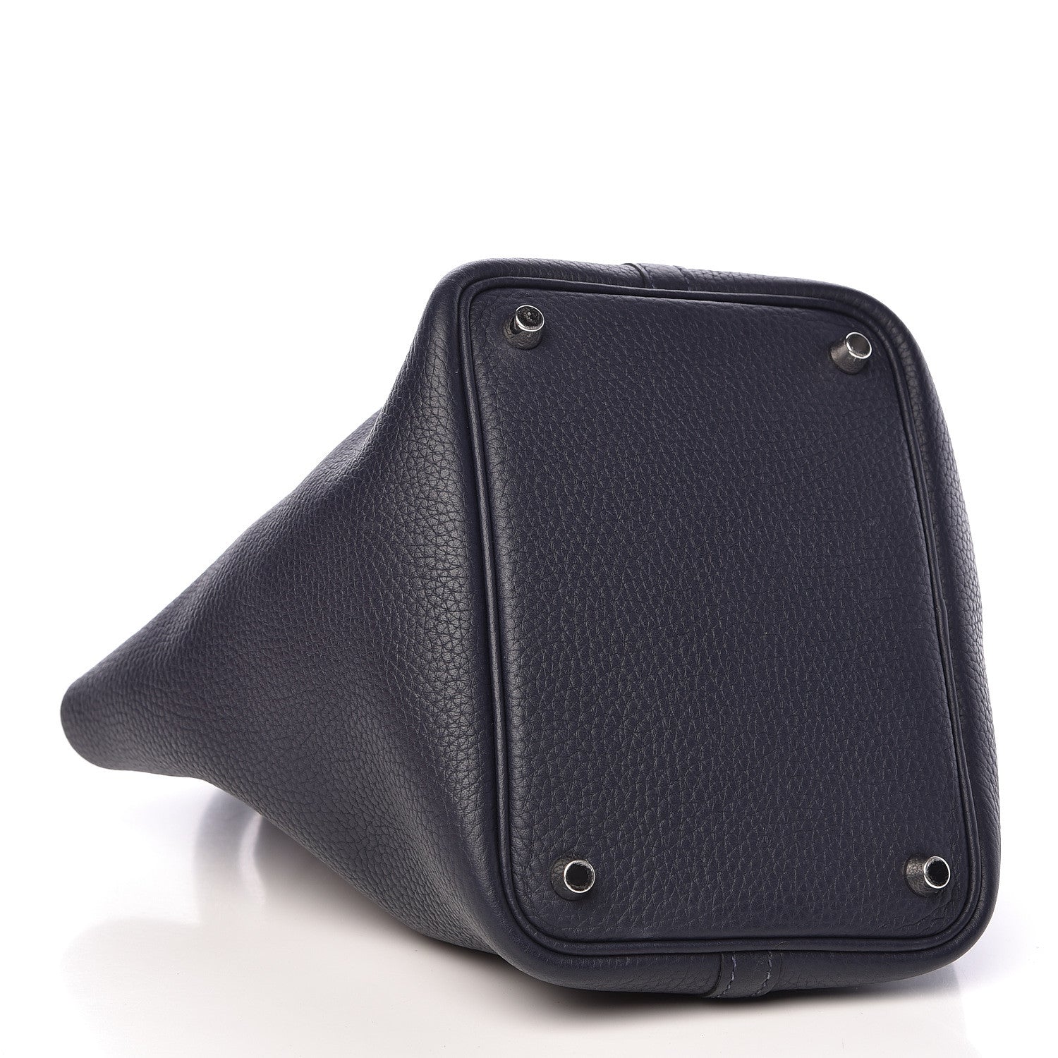 Hermes Taurillon Clemence Picotin Lock 18 PM Bleu Abysse 4 of 11