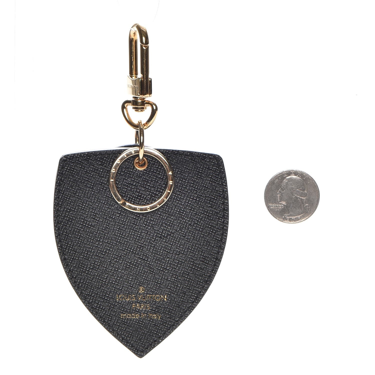 Louis Vuitton Calfskin World Tour Bag Charm Key Holder 2 of 4