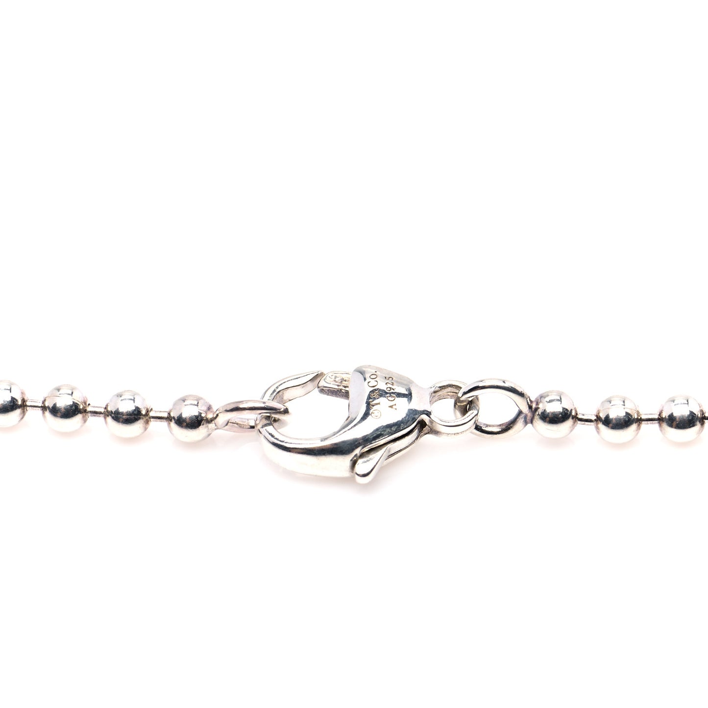 Sterling Silver Long Return to Tiffany Heart Pendant Necklace