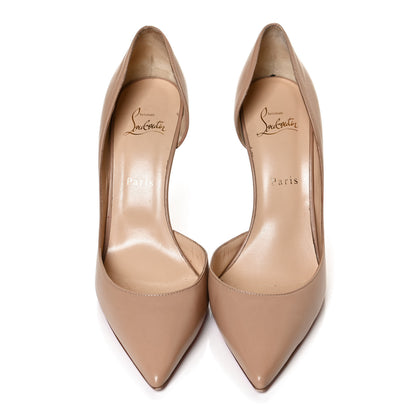 Christian Louboutin Kid Iriza 100 Pumps 40.5 Nude 5 of 12