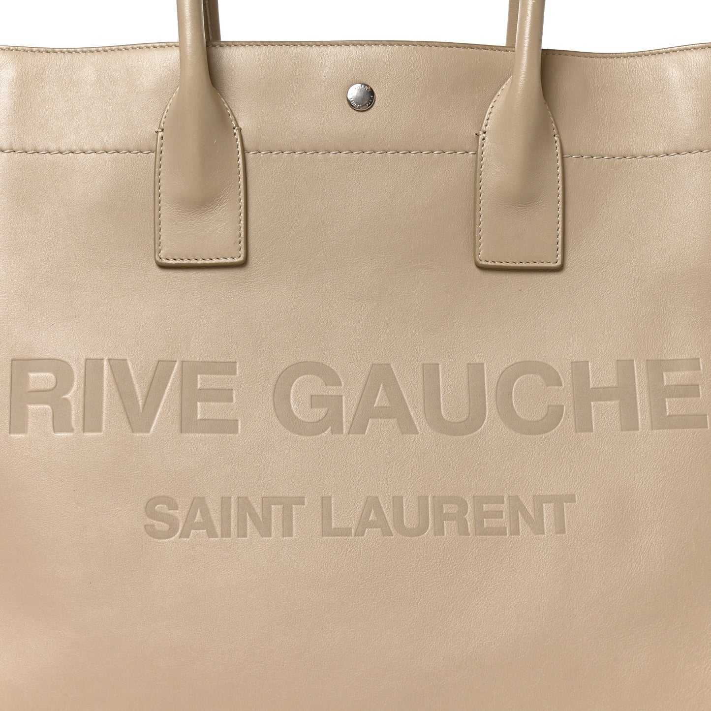 Vitello Large Rive Gauche Tote Sea Salt