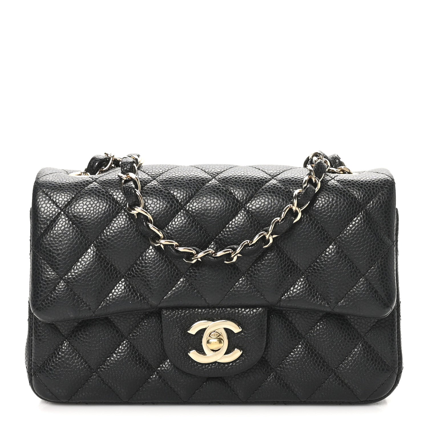 Chanel Caviar Quilted Mini Rectangular Flap Black 1 of 11