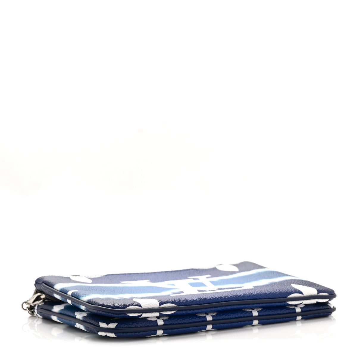 Monogram Giant Escale Double Zip Pochette Blue