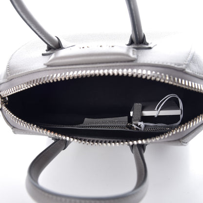 Givenchy Sugar Goatskin Mini Antigona Pearl Grey 7 of 9