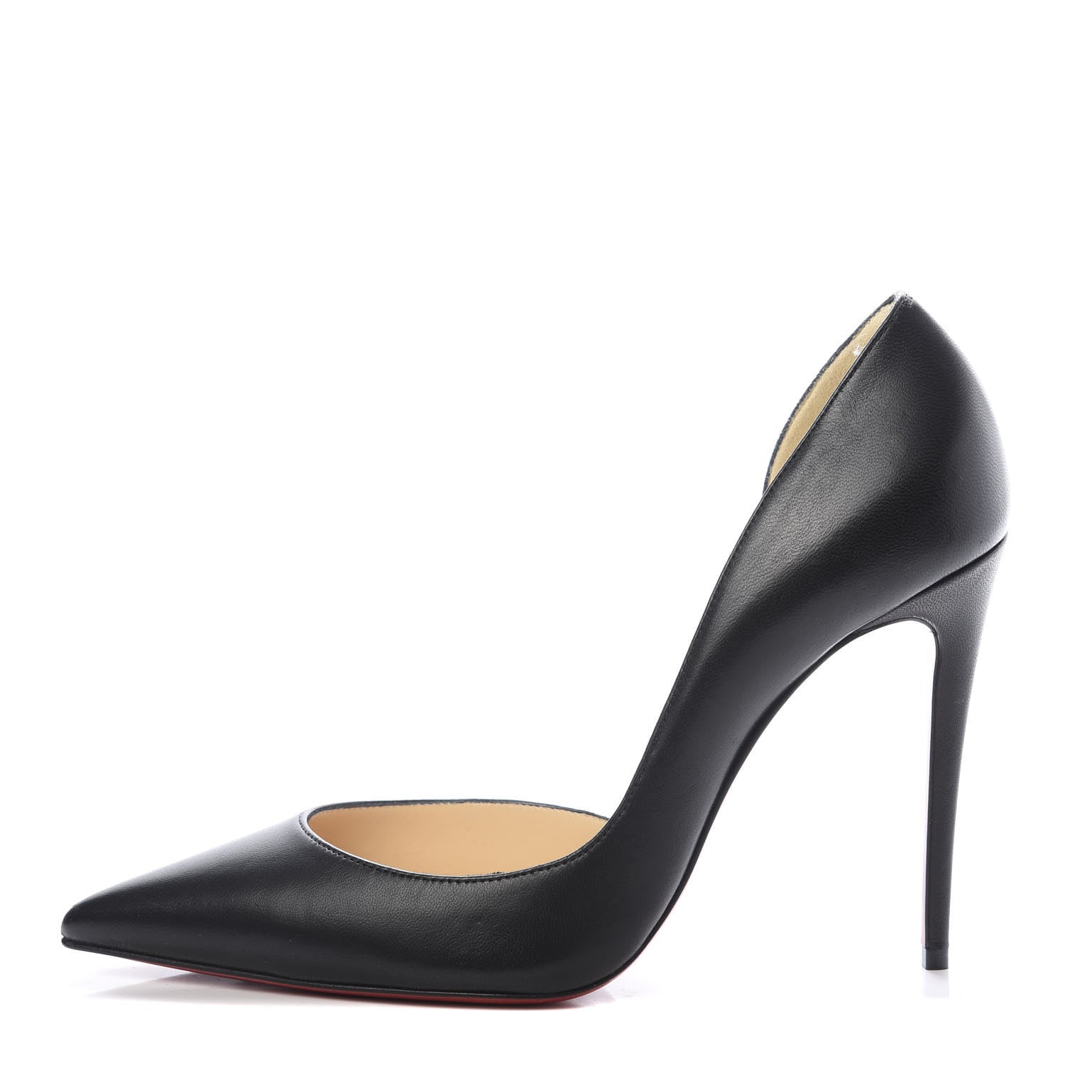 Christian Louboutin Shiny Nappa Iriza 100 Pumps 39 Black 1 of 10