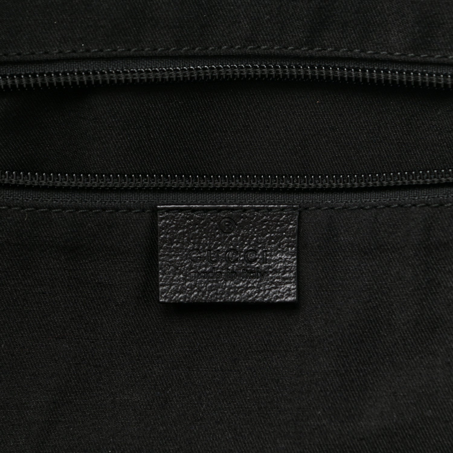 Gucci GG Monogram Web Large Collapsible Carry On Duffle Bag Black 5 of 9