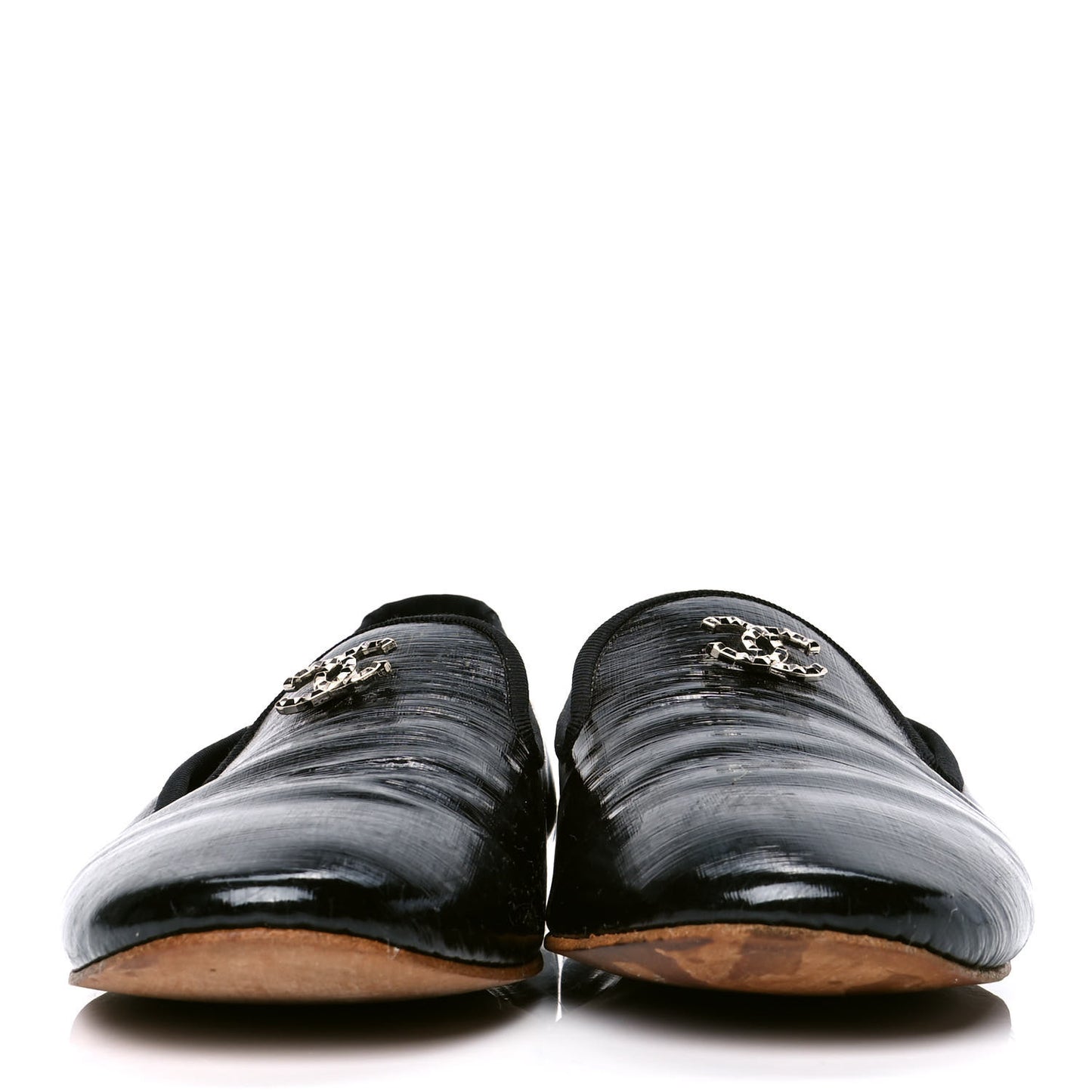 Patent CC Mocassin Loafers 41 Black