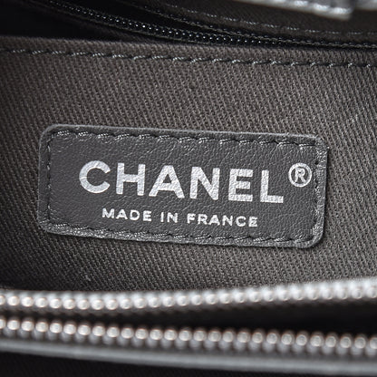 Chanel Grained Calfskin Small Neo Executive Shopper Tote Grey 6 of 13