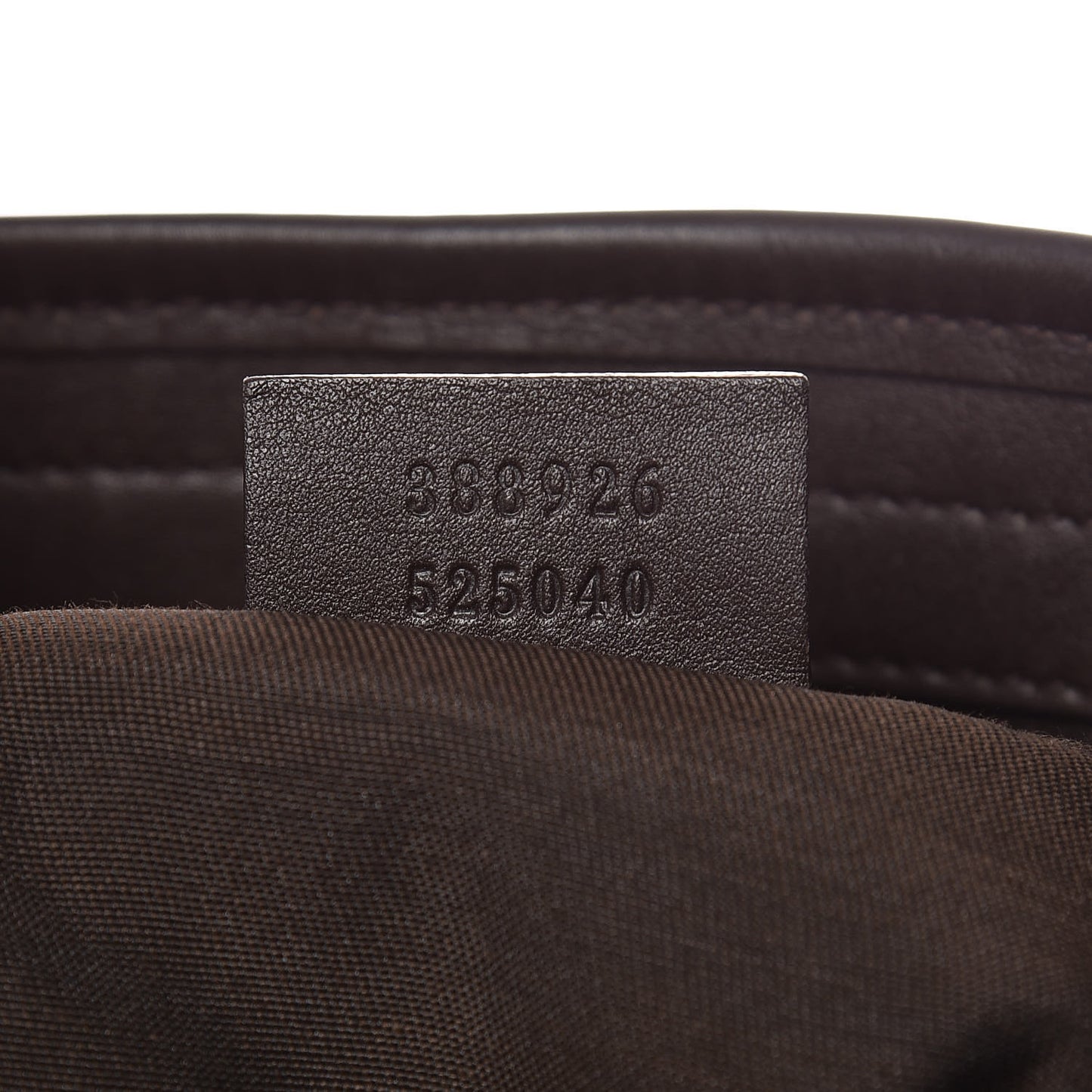 GG Supreme Monogram Web Flat Messenger Bag Dark Brown