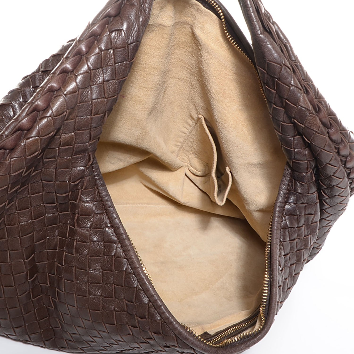 Bottega Veneta Nappa Intrecciato Large Veneta Hobo Ebano 5 of 9