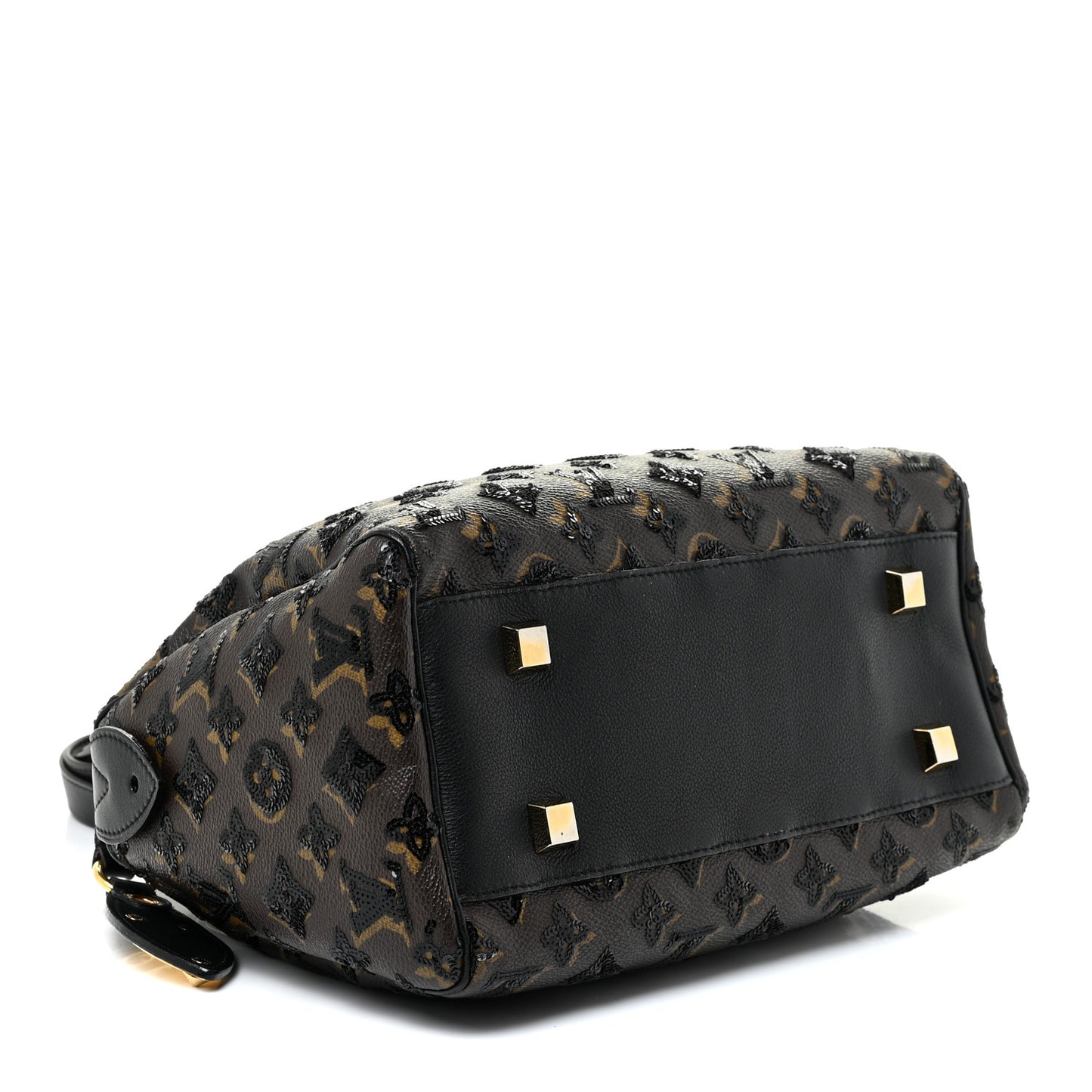 Monogram Sequins Eclipse Speedy 28 Black