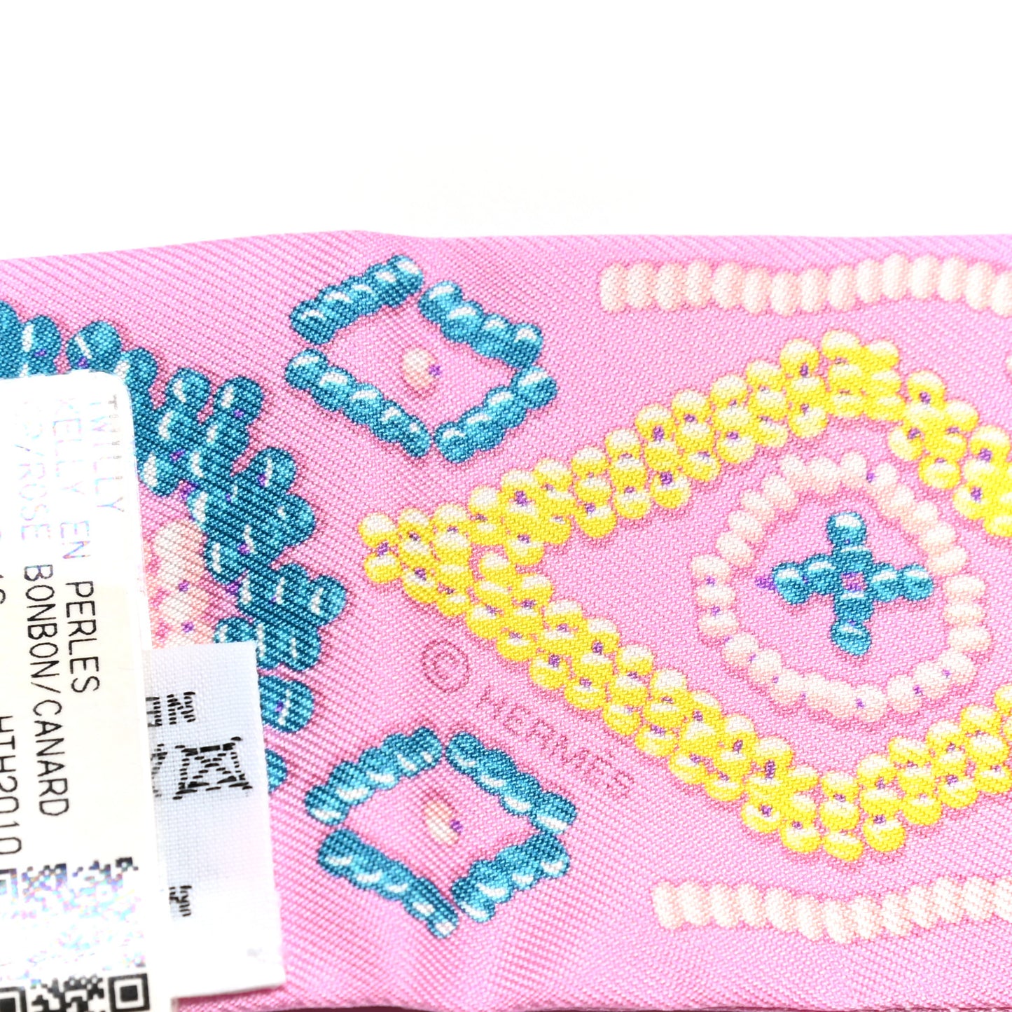 Silk Kelly En Perles Twilly Rose Bonbon Canard